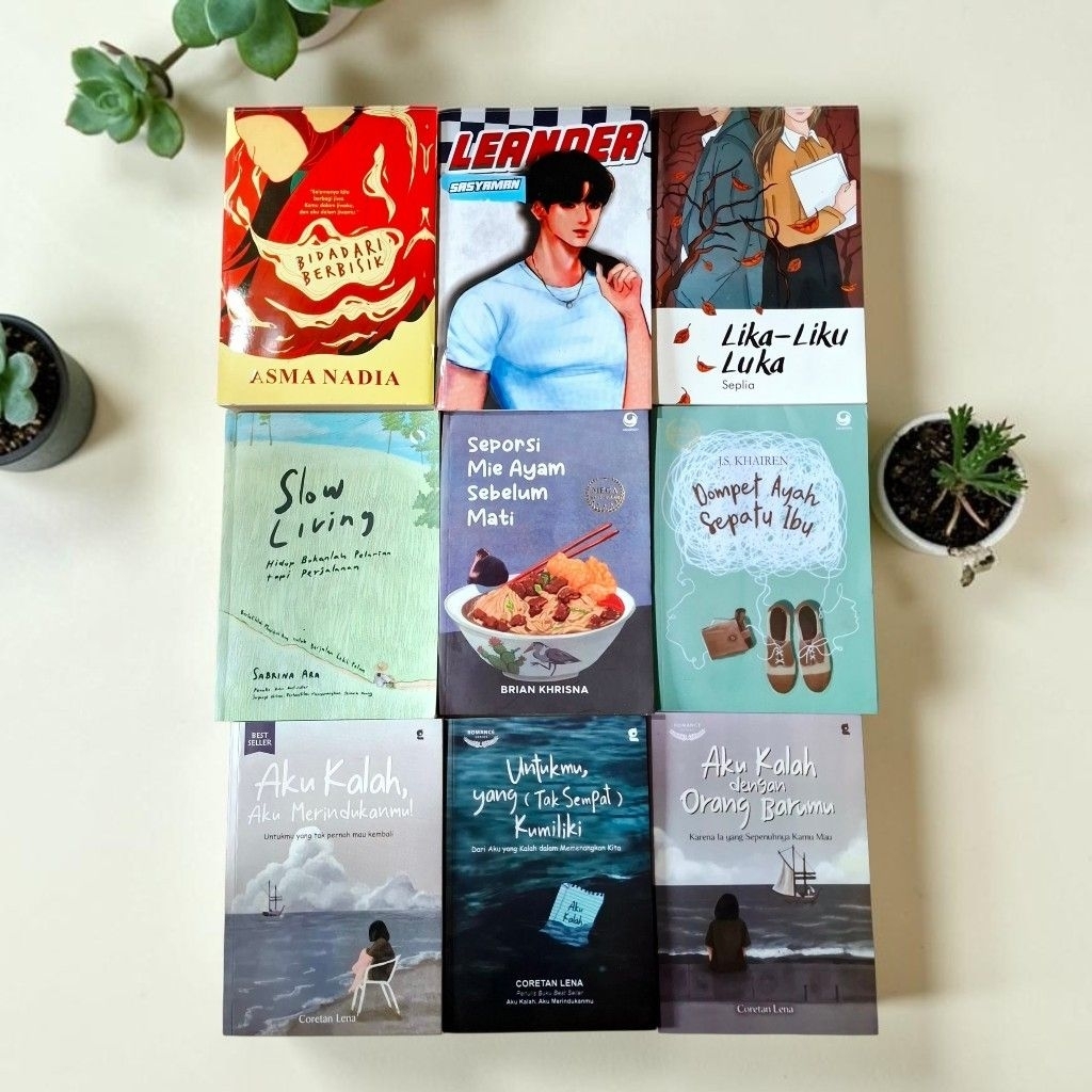 [OBRAL] BUKU NOVEL SEGEL / NOVEL REMAJA / MOTIVASI /TEENLIT