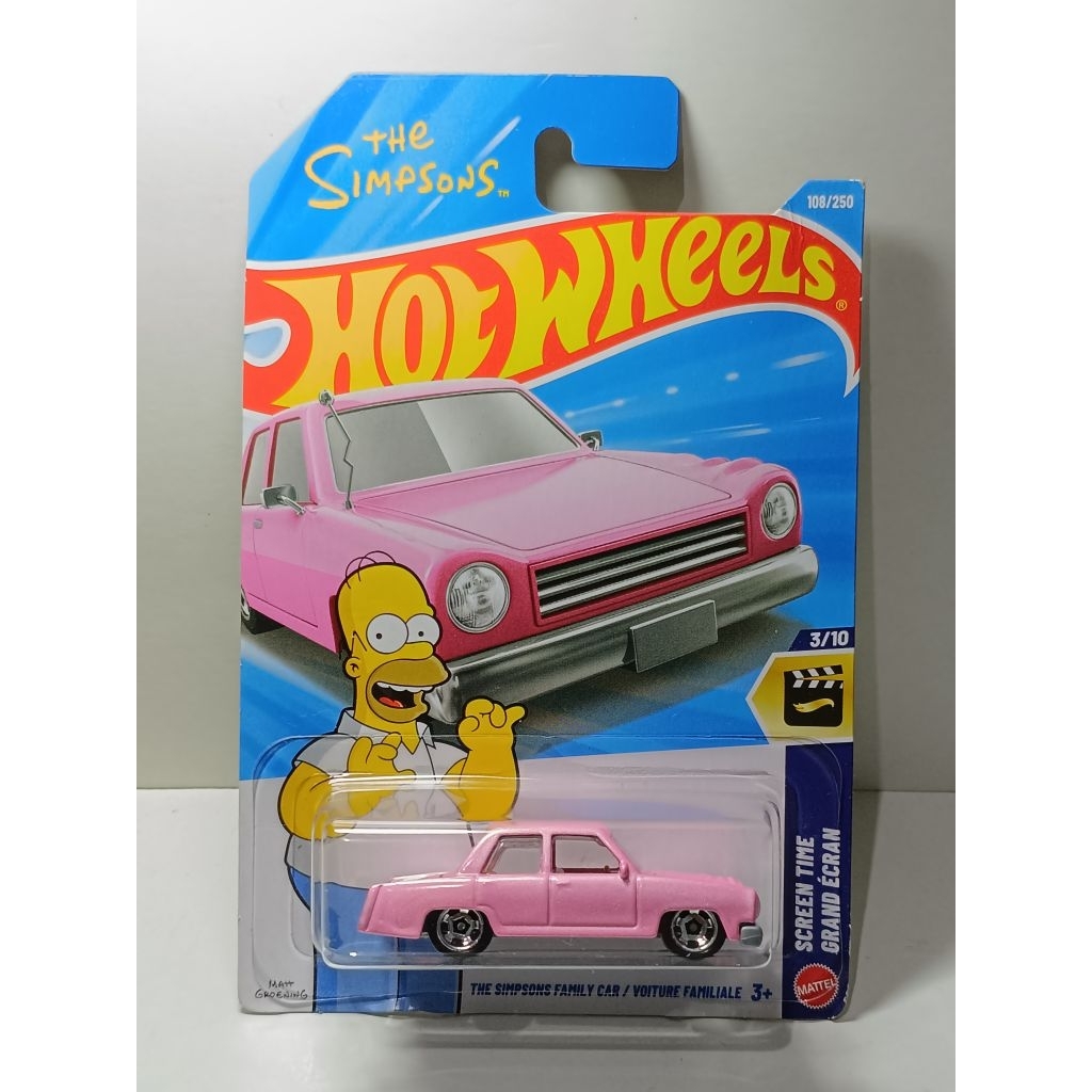 HOT WHEELS THE SIMPSONS FAMILY CAR