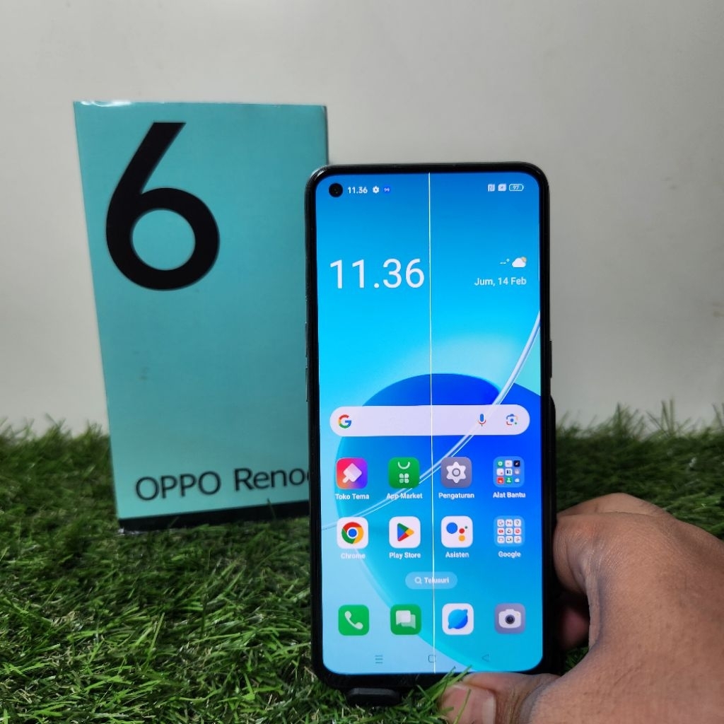 OPPO RENO 6 4G & 5G 8/128GB ORIGINAL SECOND MURAH