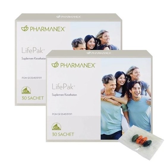Lifepack 2 Box 60caps ED 01/2028 - Suplemen Life Pak kesehatan
