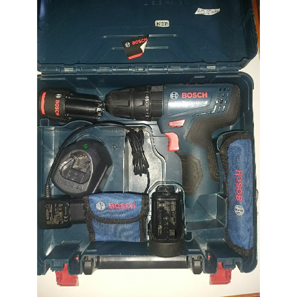 Bor Bosch GSB 120 Li.2x batre. Normal Second