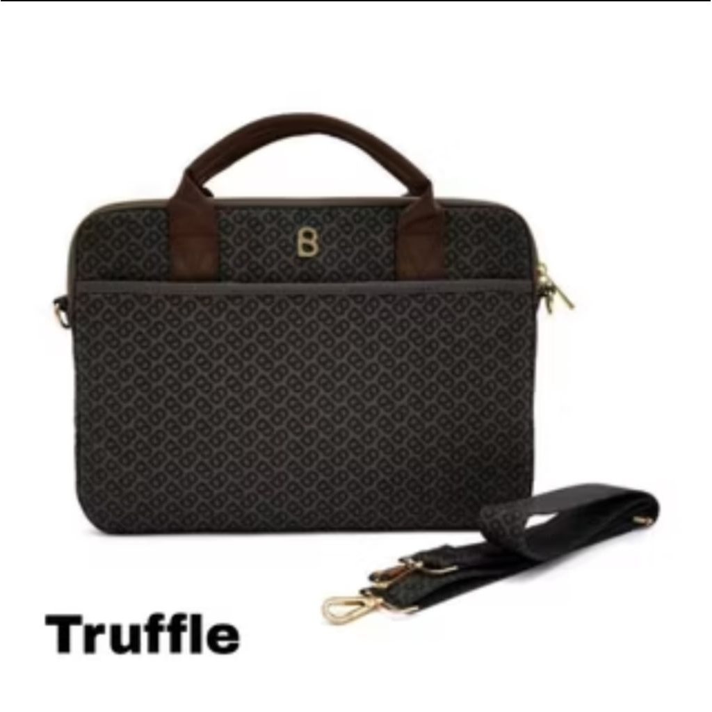 Buttonscarves - Emilie Tapis Laptop Bag - Truffle