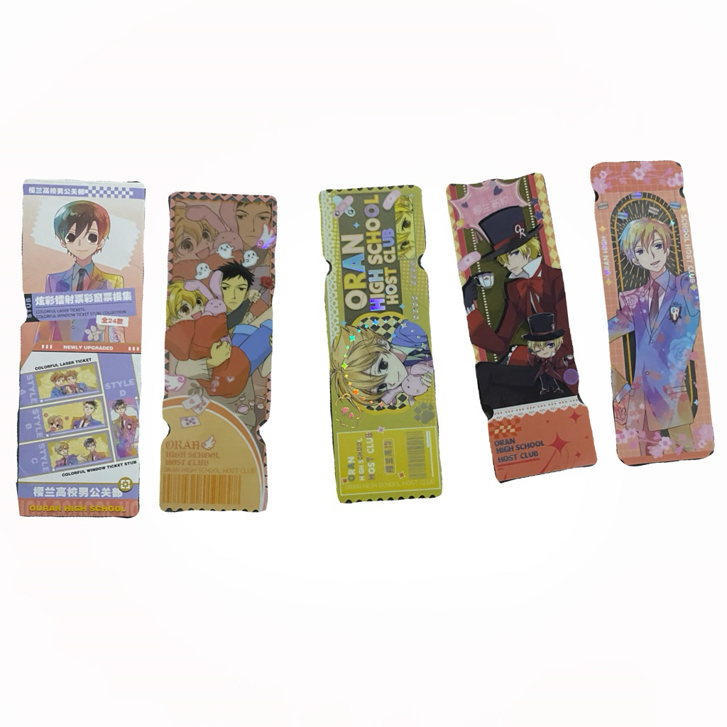 Ouran High School Host Club ticket card