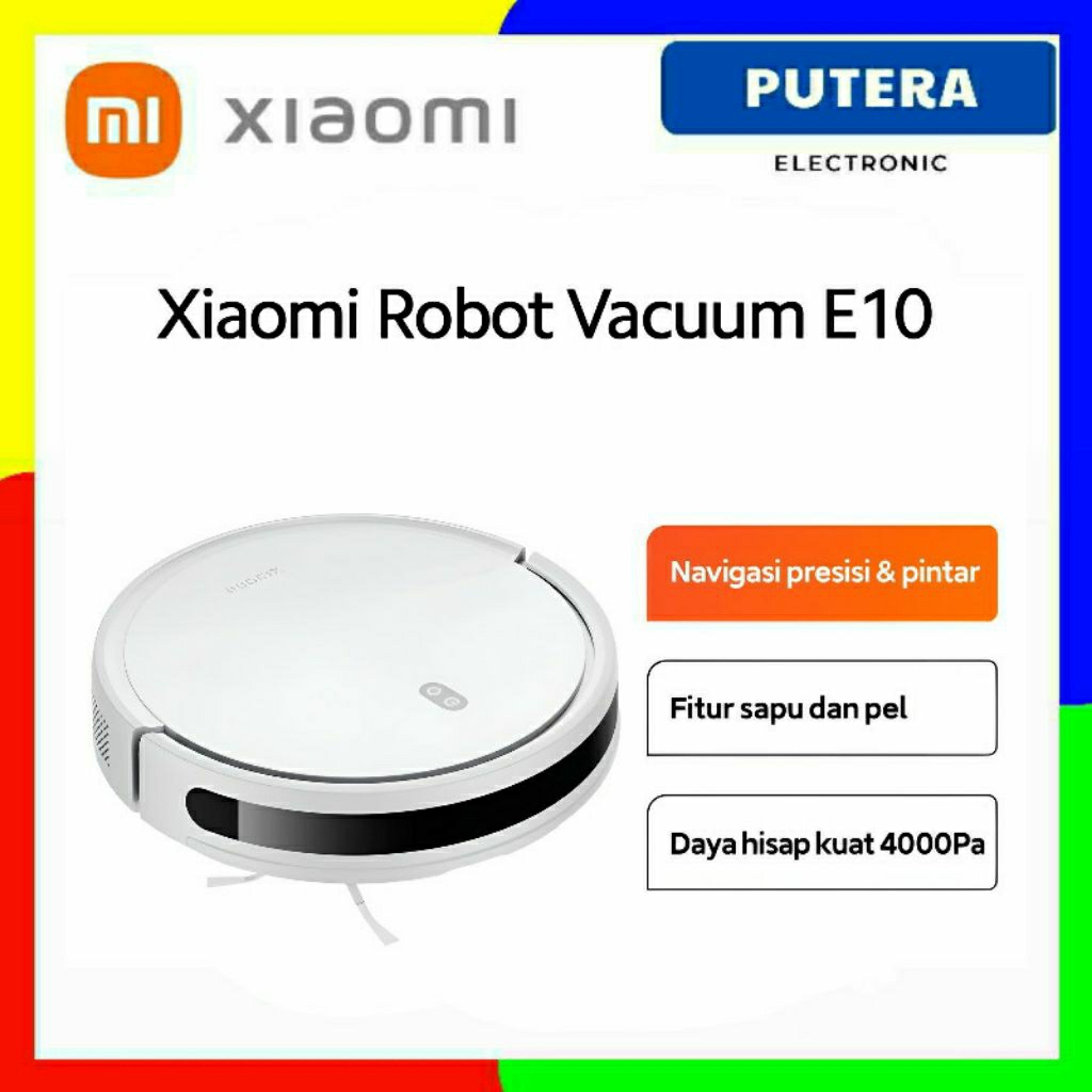 XIAOMI ROBOT VACUUM E10 Sapu dan Pel