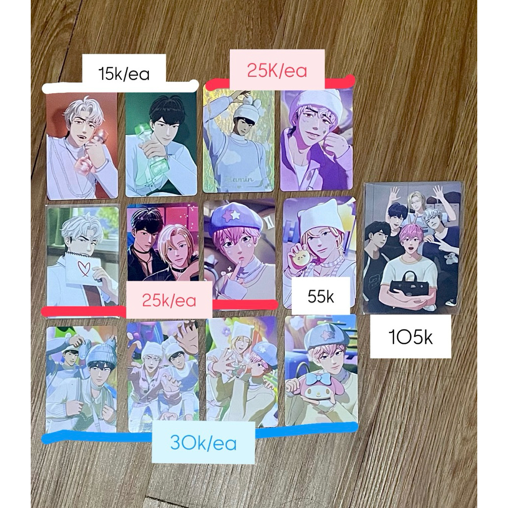 Photocard Plave PLBBUU Bamby, Eunho, Noah, Starshard Hamin, POB PLBBUU Noah Hello82, Ppeunline, Makn