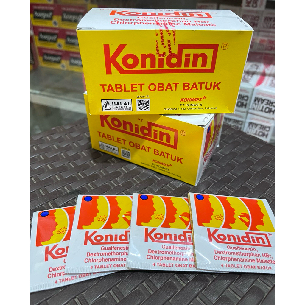 Konidin Tablet Obat Batuk isi 4 Tablet