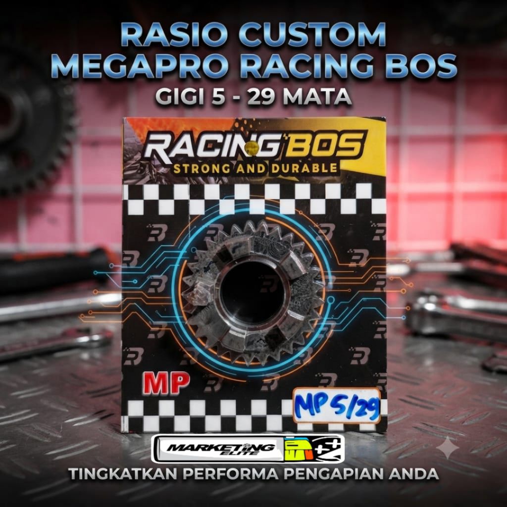 GIGI RASIO OPLOS GIGI RASIO CUSTOM MEGAPRO MATA 5 GIGI 29 RACING BOS