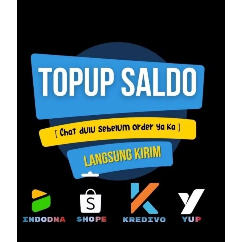 TERPERCAYA TOP SALDO UP KREDIVO SALDO/PULSA ALL OPERATOR 500K-30JT TERMURAH Pulsa xl indosat As