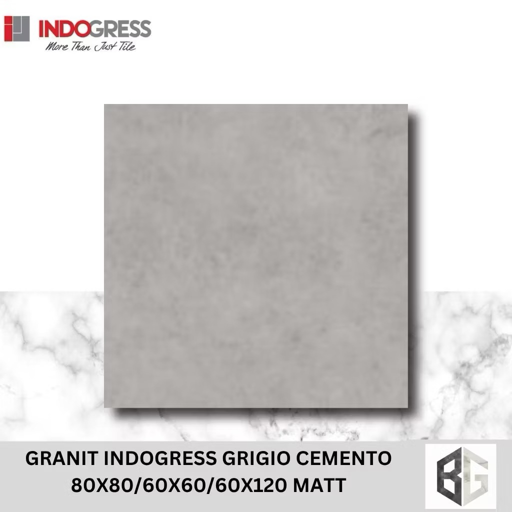 GRANIT INDOGRESS GRIGIO CEMENTO 80X80 / 60X60 / 60X120 MATT