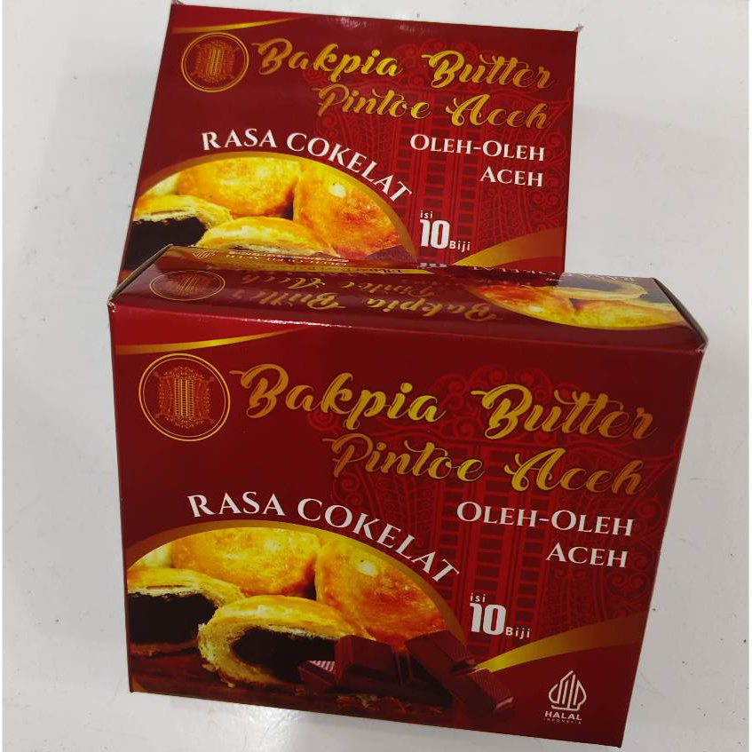 Kue Bakpia Butter Coklat Lumer Tekstur Lembut