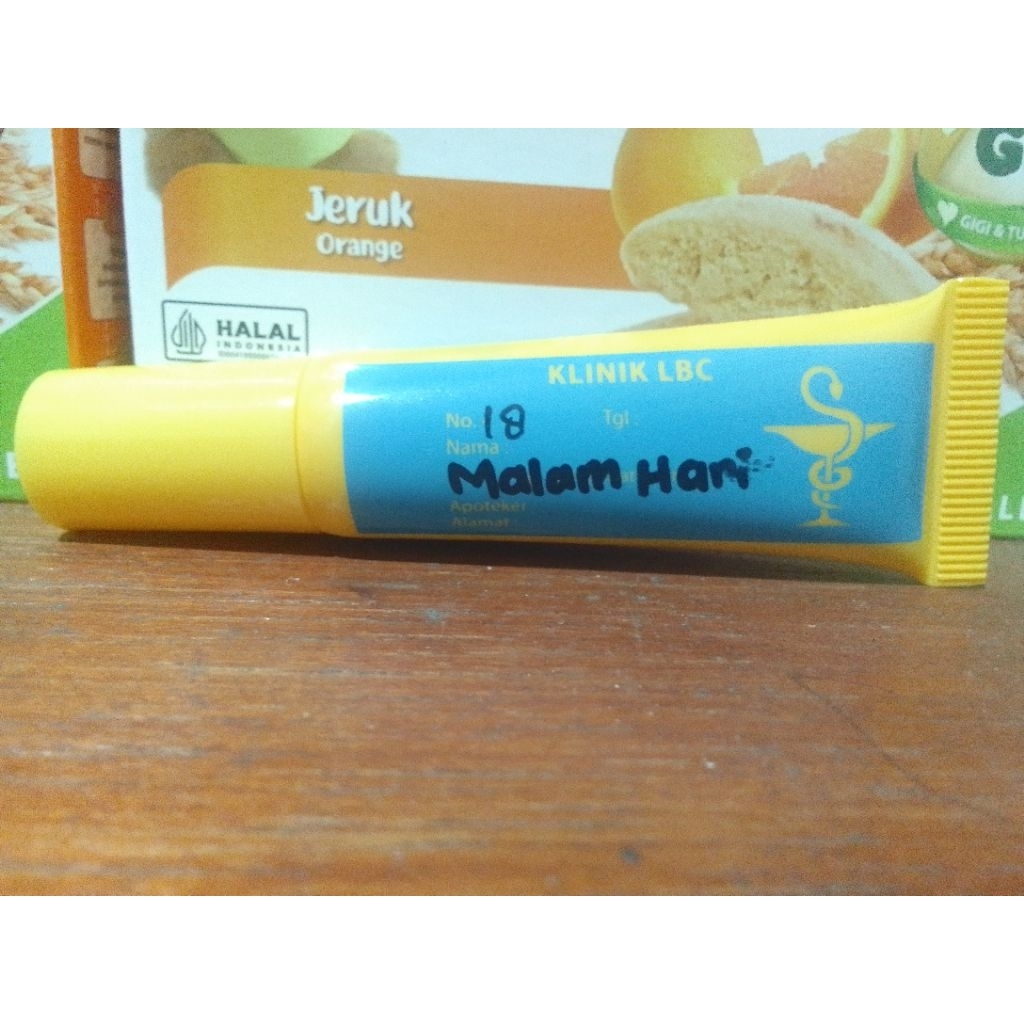 krim cream malam LBC no. 18