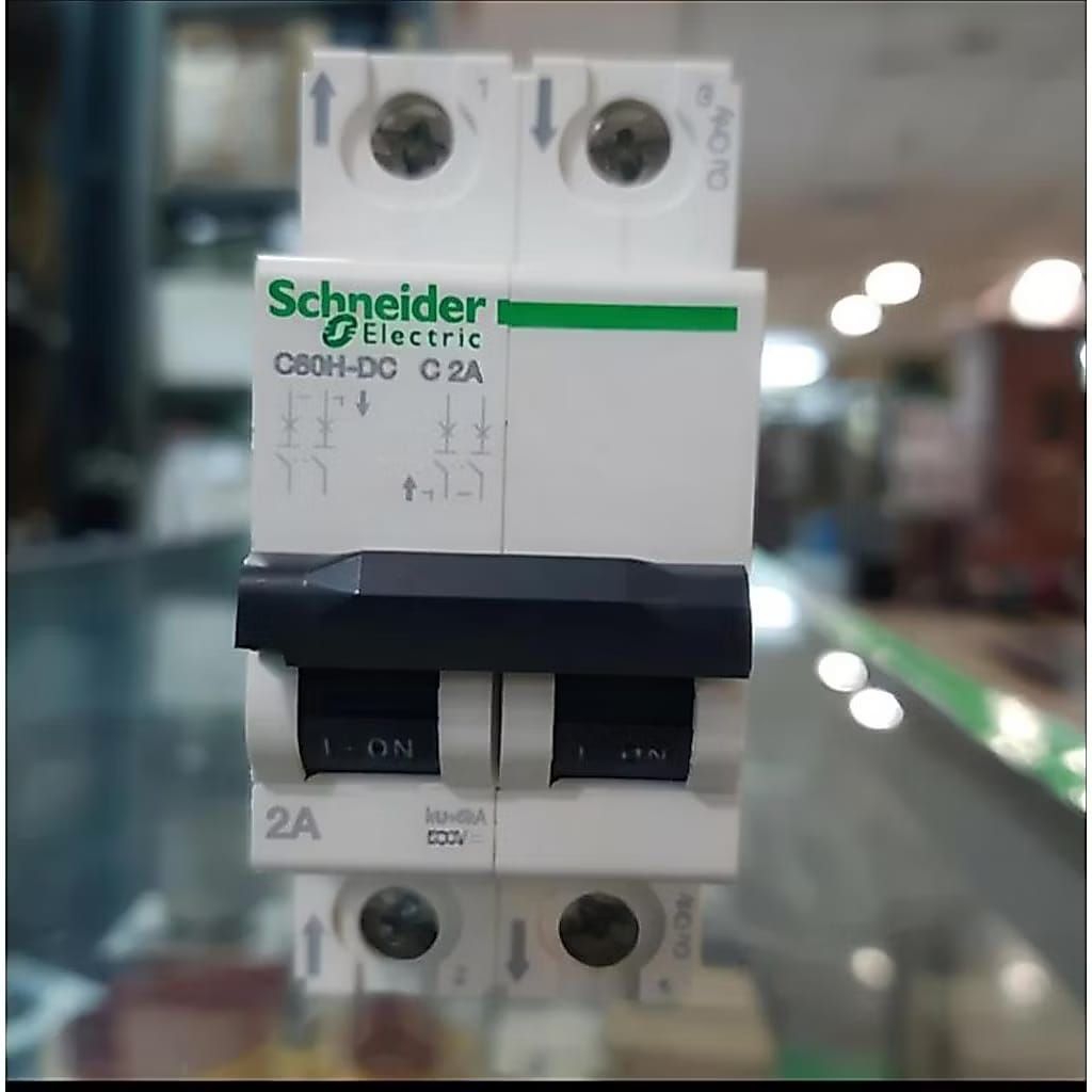 MCB DC SCHNEIDER C60H-DC 2P 6A, 10A, 16A, 20A SNI MCB DC 2 POLE