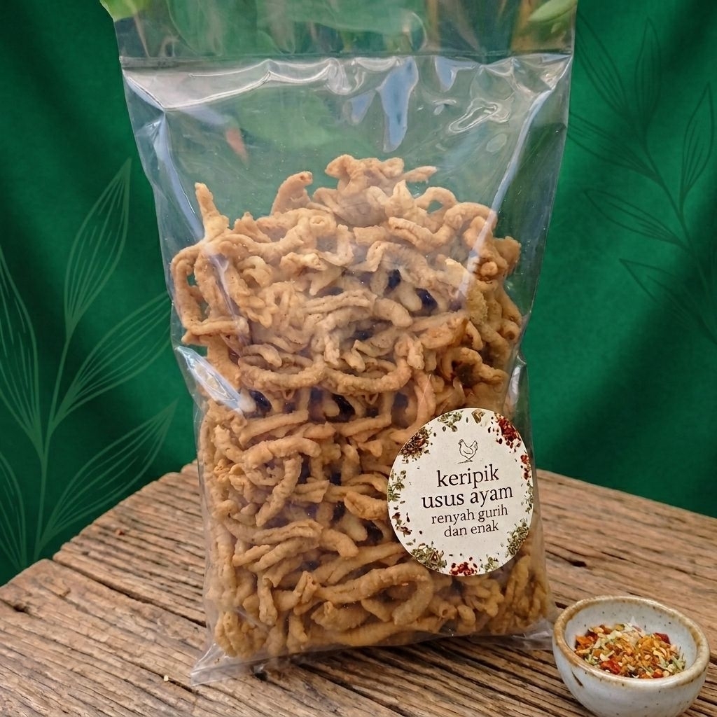 keripik usus 250gr / keripik usus Renyah gurih, keripik usus / usus crispy