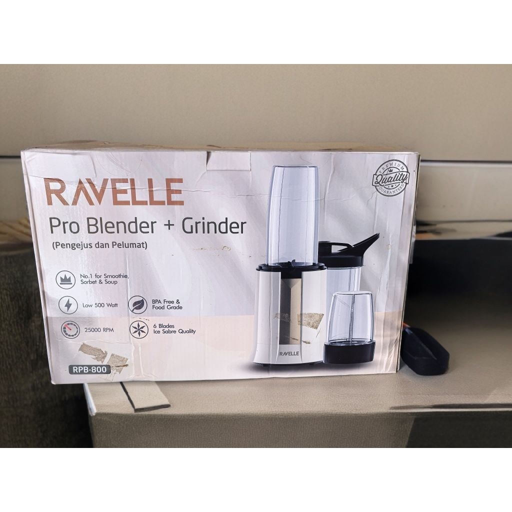 RAVELLE EZY Pro Blender & Grinder