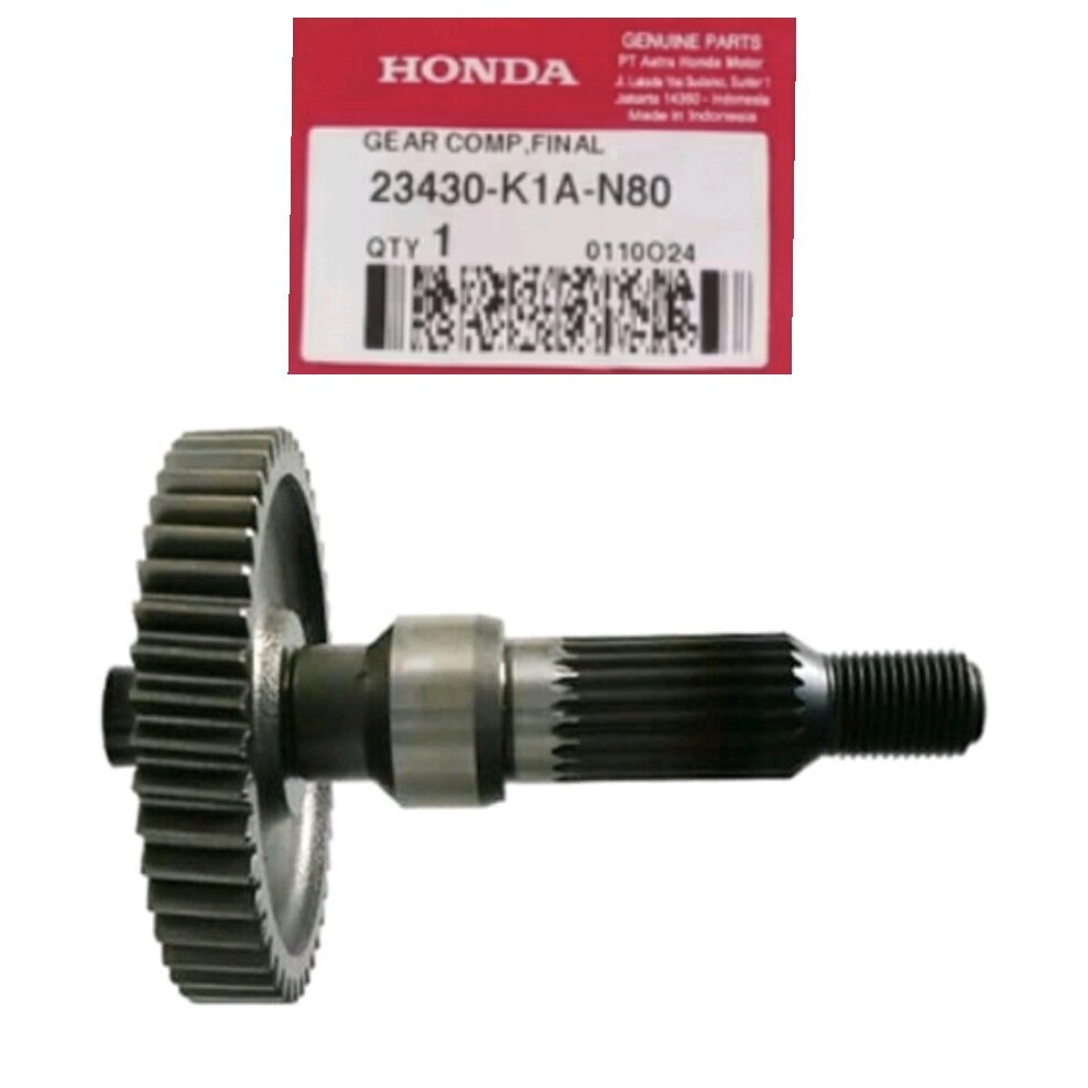 Gear As Roda Belakang Genio Beat Deluxe Scoopy 23430 K1A N80