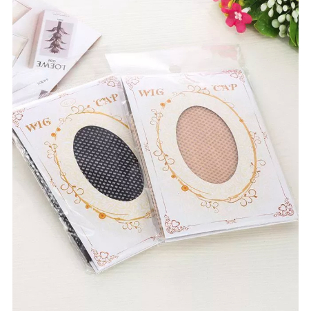 Wig Cap Warna Cream / Hairnet / Hairnet Jaring wig / Hairnet Jaring Rambut