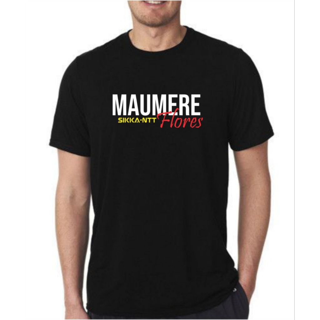Kaos Maumere Flores NTT/ Kaos pria NTT Nusa tenggara Timur