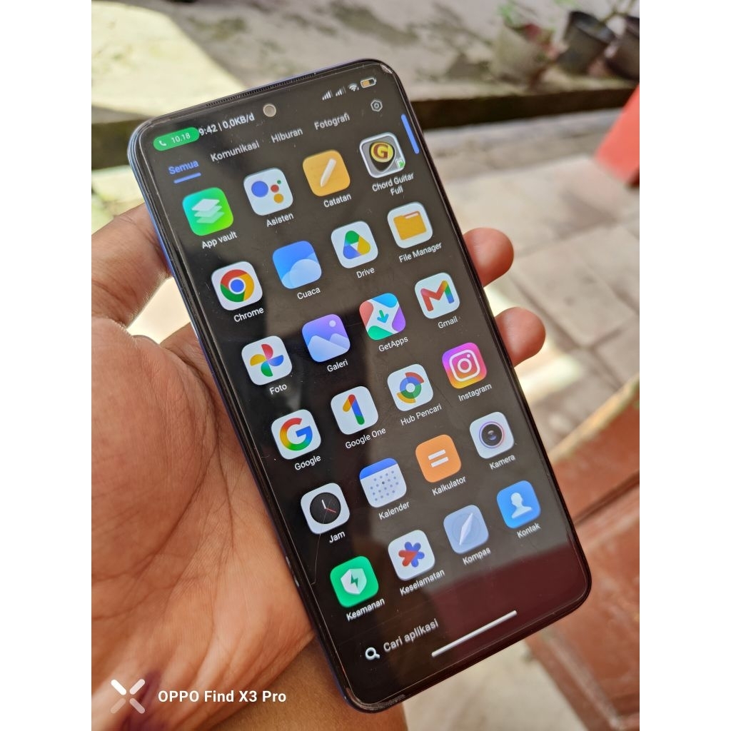 Xiaomi redmi note 10s, ram 8, memori 128 gb fullset second, minus, lainnya semuanya ori termasuk LCD