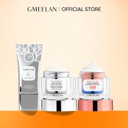 GMEELAN Sunscreen 30g - Perlindungan UV & Pencerahan Kulit GMEELAN SET Mencerahkan Kulit Durvillea P