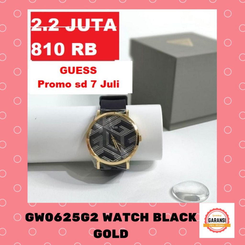 Jam tangan Guess pria seri GW0625G2 100% ORIGINAL STORE