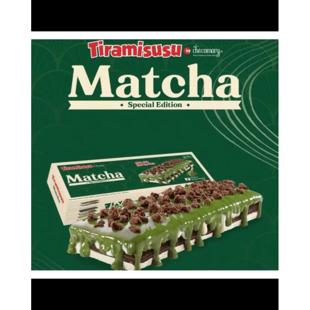 Tiramisu Chocomory Matcha