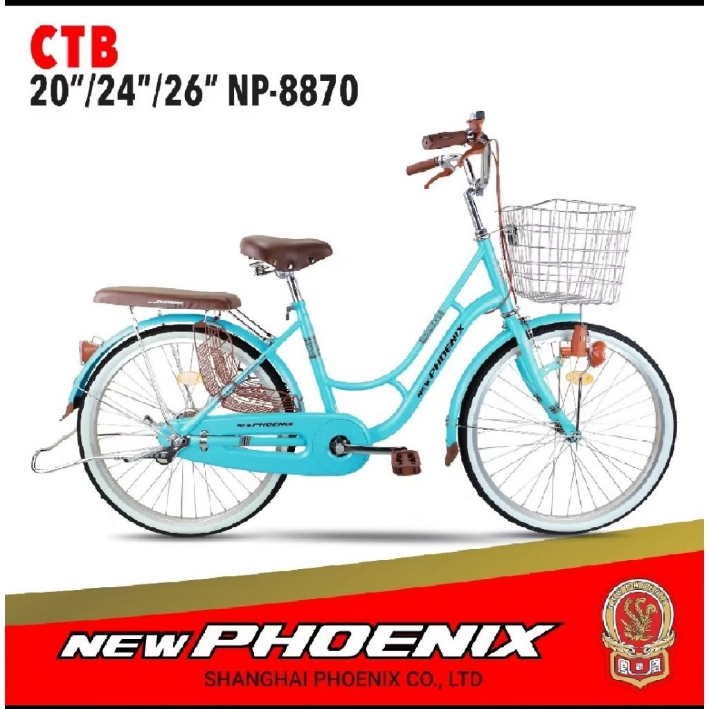 Sepeda Keranjang Mini Phoenix NP-8870 26inch