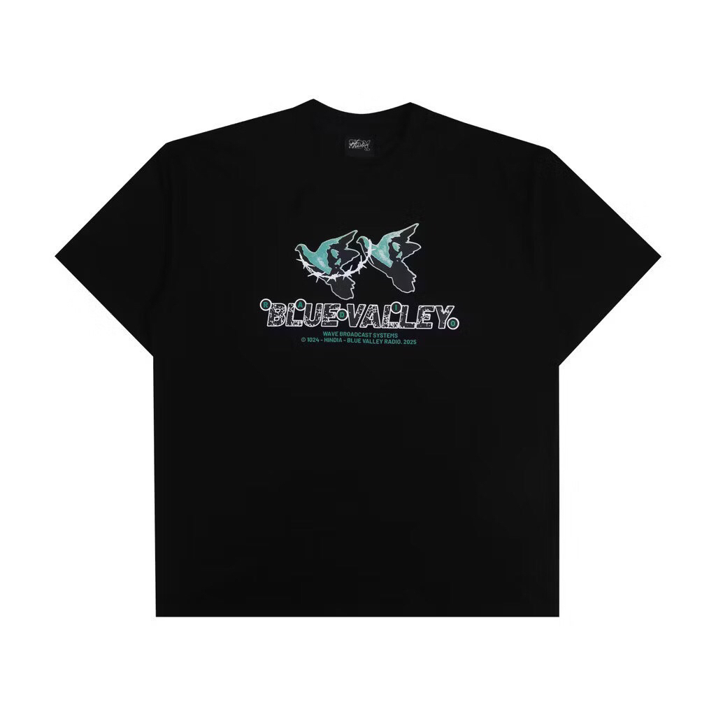 Hindia Merchandise Tshirt - Blue Valley Radio black