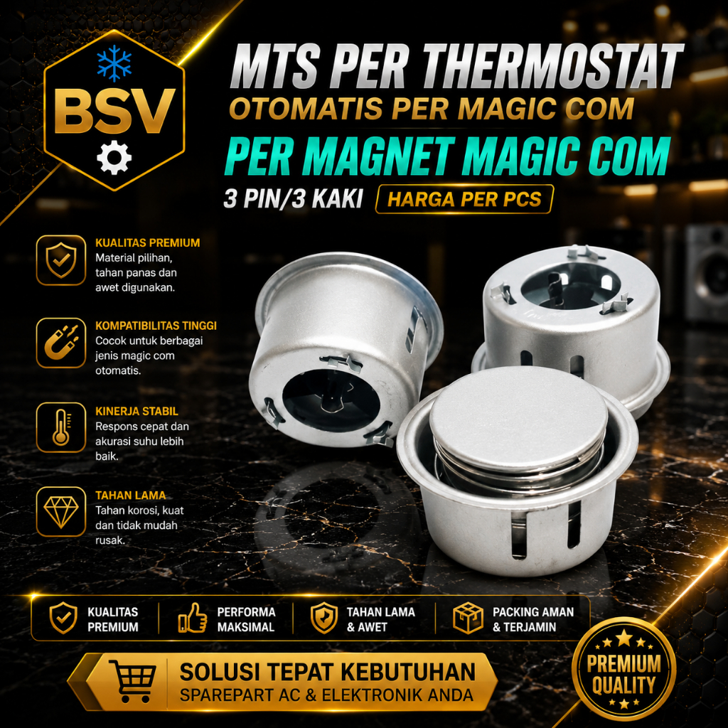 Thermostat MTS Termostat MTS Magic Com Rice Cooker  PIN  Kaki 3 Thermostat Per Otomatis Thermostat K