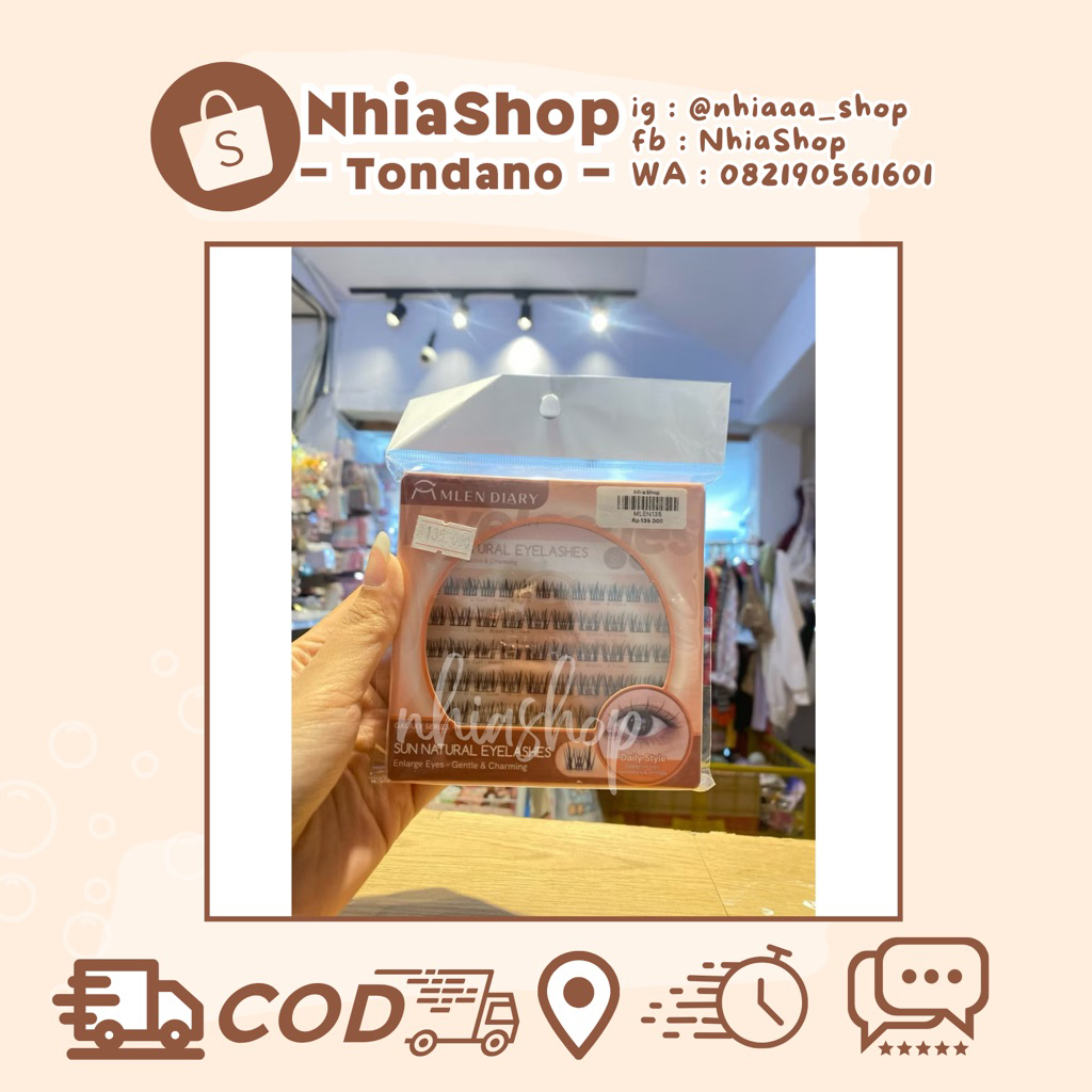 NHIASHOP- Mlen Diary galaxy series sun natural eyelash