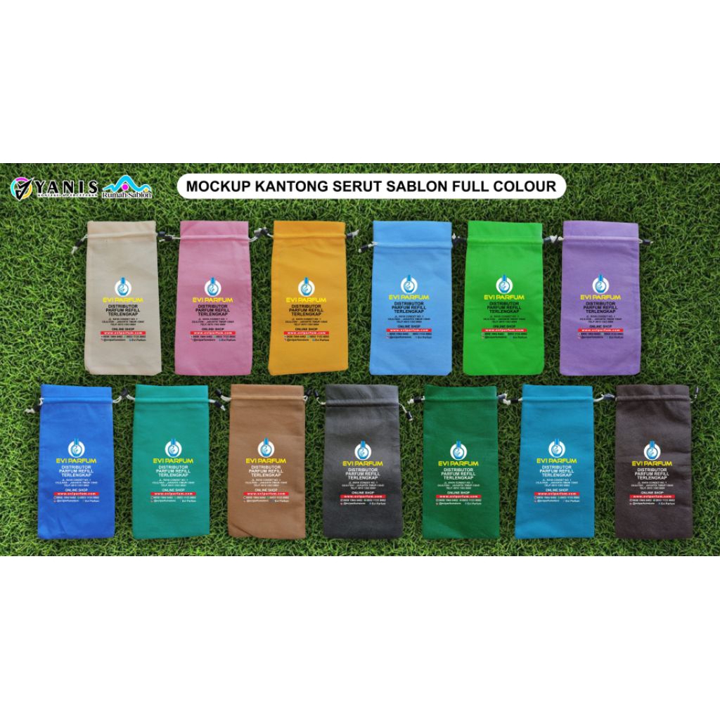 kantong parfum Custom Sablon Full Warna UK.10X20
