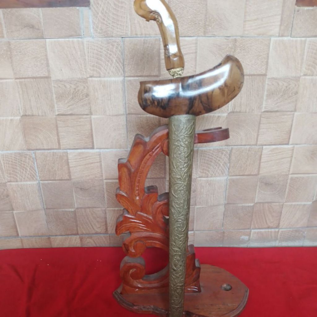 Keris Tilam Sari Sepuh Ful Pamor,Pamor Udan Mas Tiban,Pedaringan Kebak