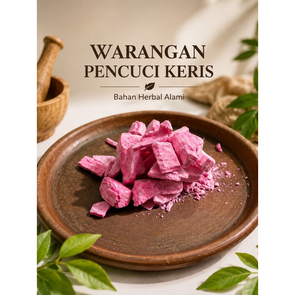 Pencuci Keris Warangan Merah 100 gram