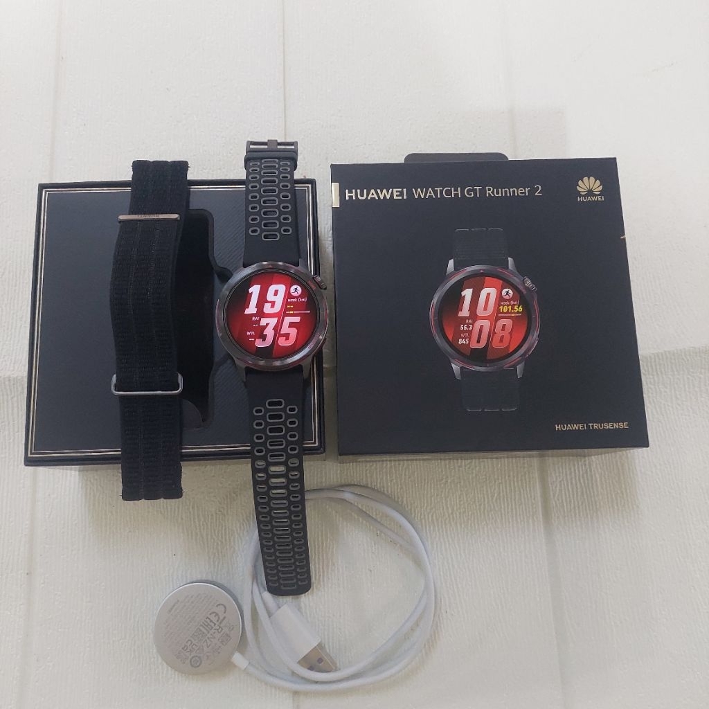 Huawei Watch Gt Runner 2 Second Resmi Mulus
