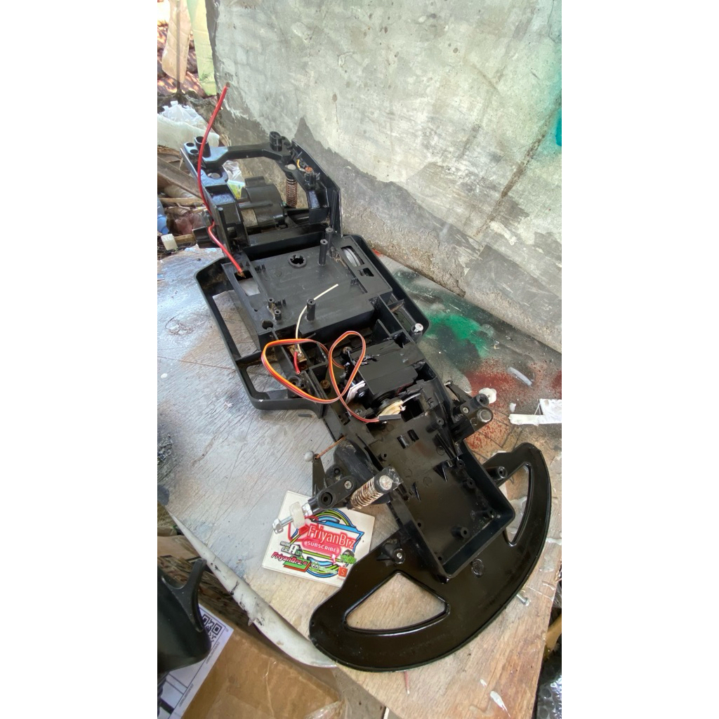 Kit sasis chassis RC QD RANDA 1/10 upgrade full propo + servo tower pro adaptor hex 12mm velg rc dri