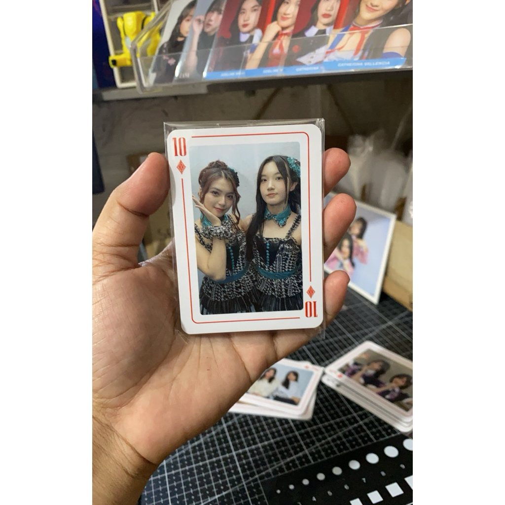 Benefit JKT48 Full House Photocard Kartu Gracia Delynn OFC