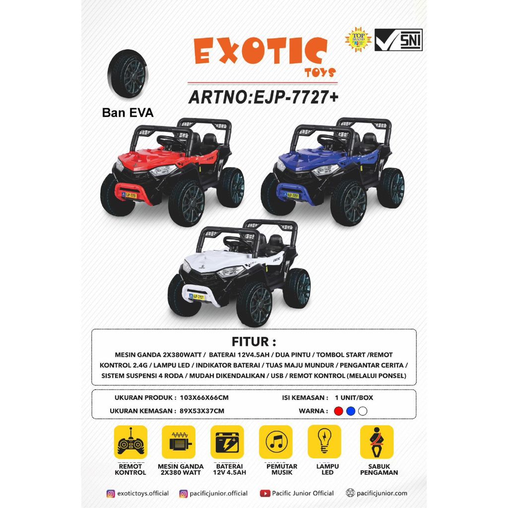 MOBIL AKI EJP-7727+ EVA