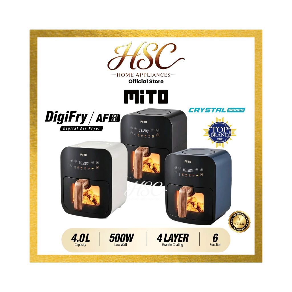 MITO Crystal AF8 Airfryer