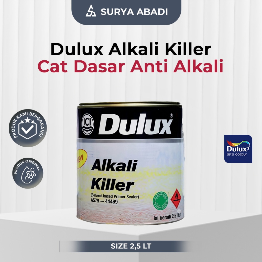 Cat Dasar Dulux Alkali Killer Alkali 2.5L