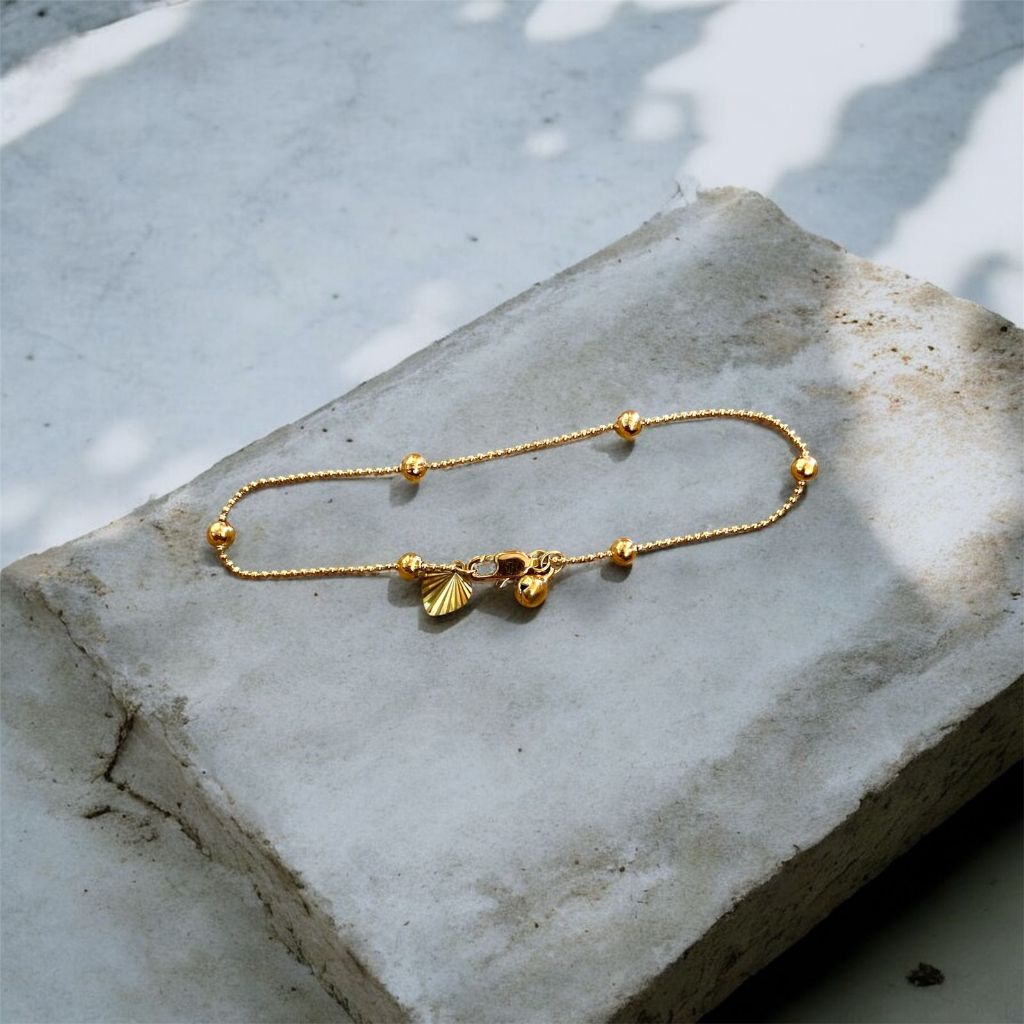 Gelang Serut CiLya titanium / Gelang Serut Boba Titanium / Gelang Wanita Titanium / Gelang Anti Kara