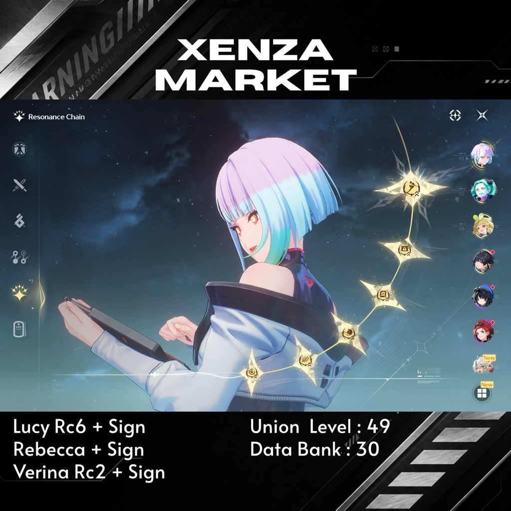 [SEA][UL 49] Lucy Rc6 + Signature | Rebecca + Signature | Verina Rc2 + Signature [AKUN WUTHERING WAV