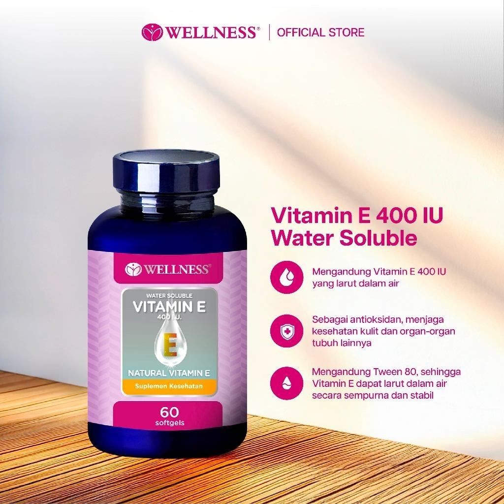 Wellness Natural Vitamin E 400 IU
