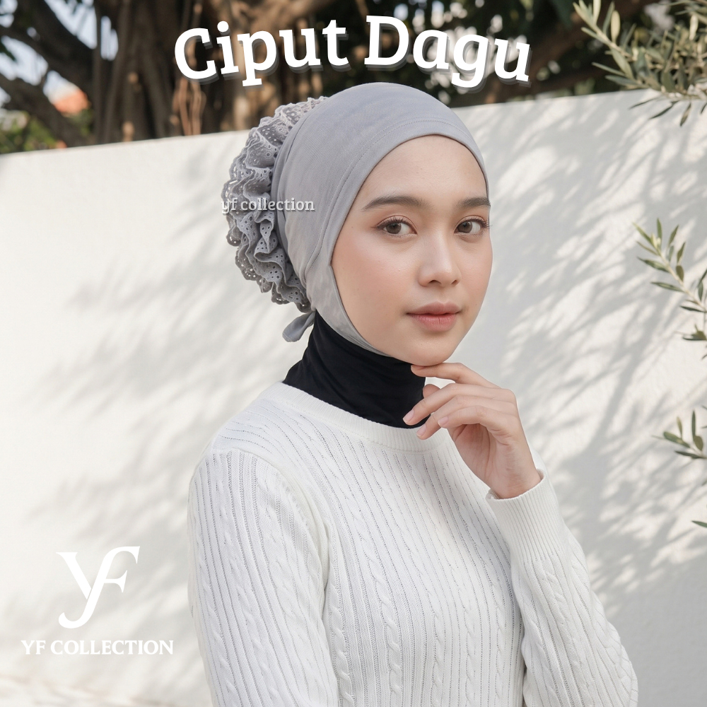 Ciput DAGU / DALAMAN Jilbab Turki DAGU Dalaman Hijab anti geser Kerudung
