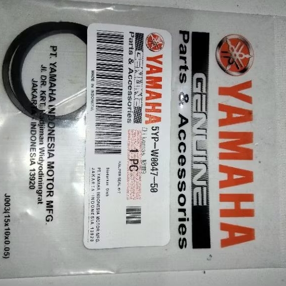SEAL SIL CALIPE KALIPER DEPAN 5YP JUPITER MX MX KING VIXION MIO J ORI 5YP-F5803-50-ORI