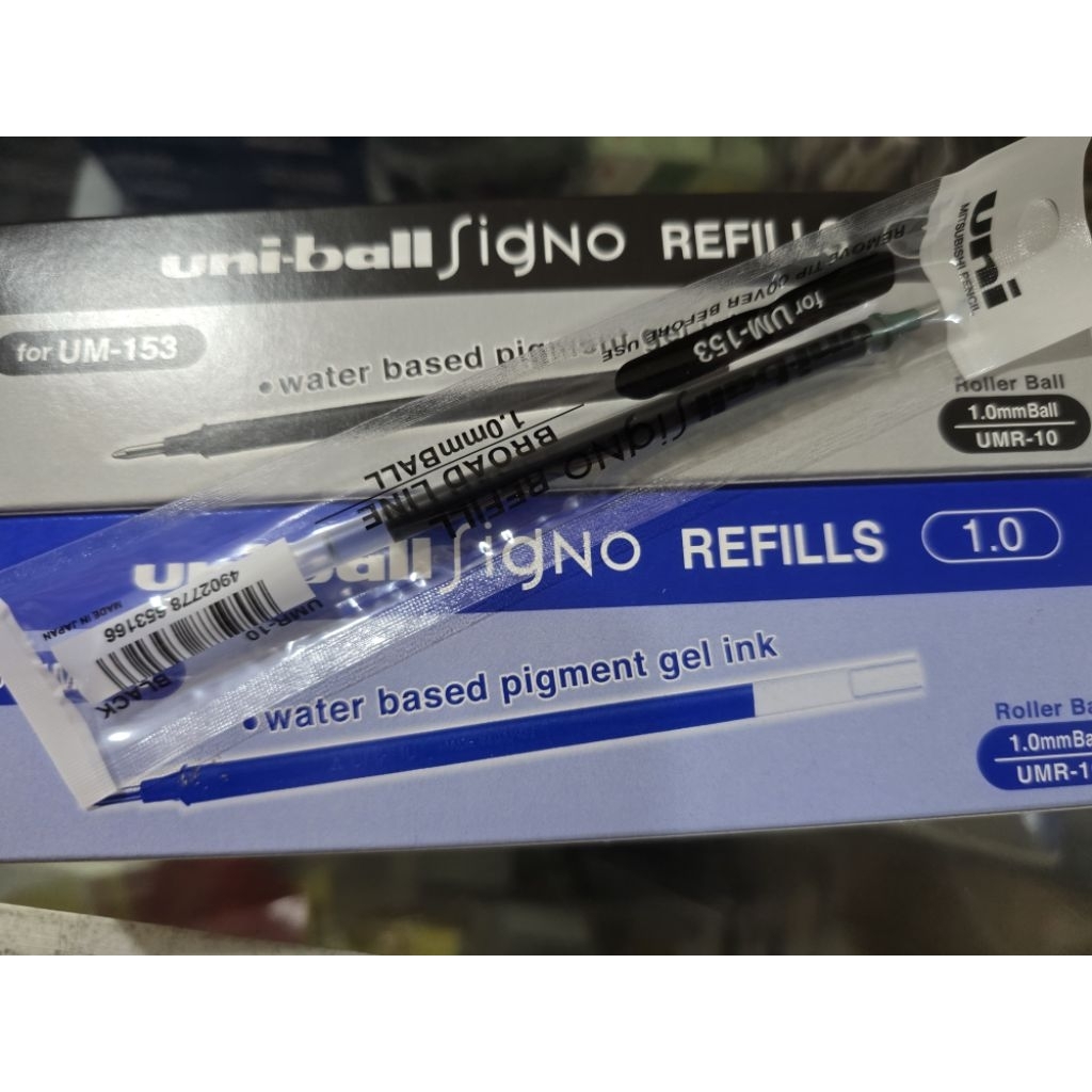 1 PCS TINTA PULPEN SIGNO REFILL PEN UNI-BALL SIGNO TINTA PULPEN UNIBALL SIGNO