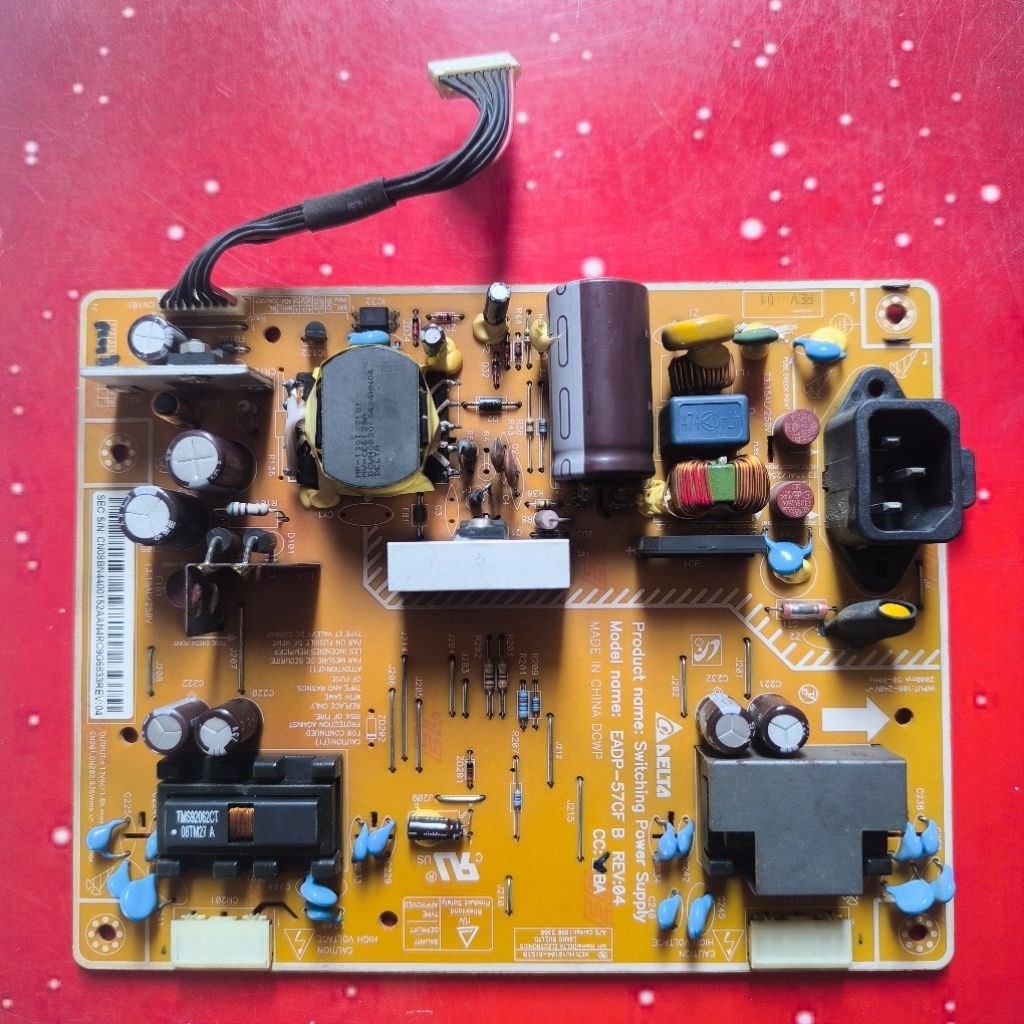 power suplay ori regulator psu tv samsung LA22A450C1 LA22A450C1XXD normal