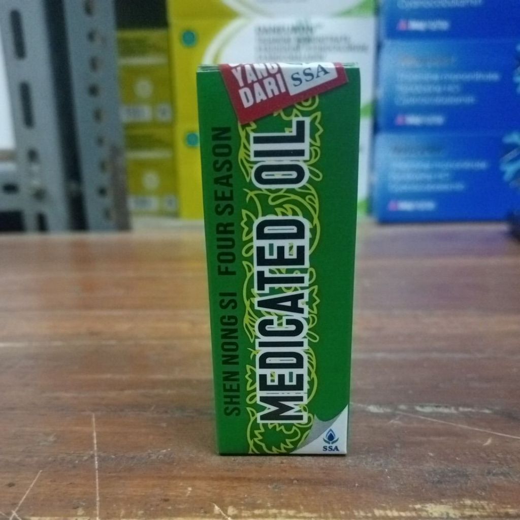 Medicated oil 1 botol 12ml original