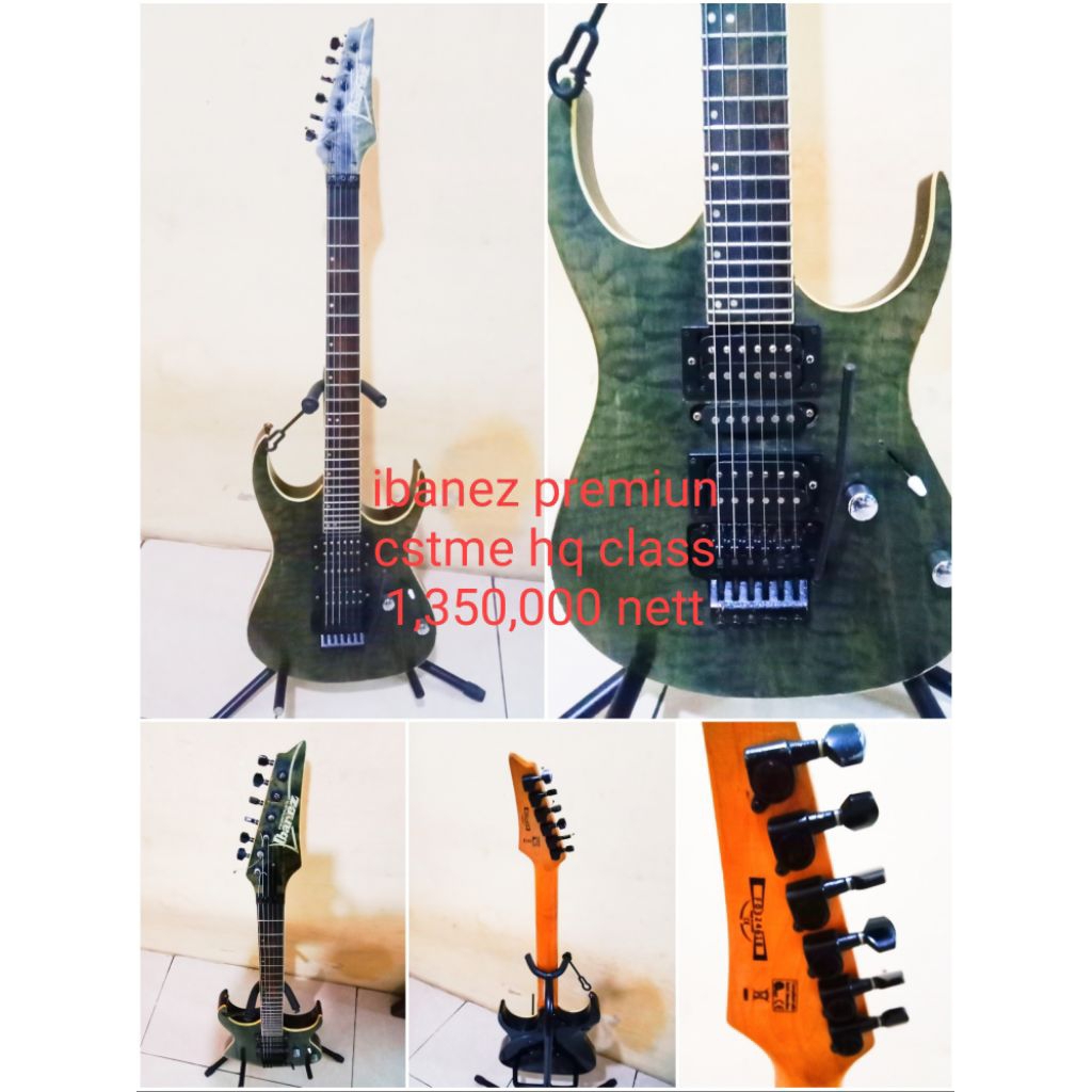 gitar listrik ibanez premium cstme hq class