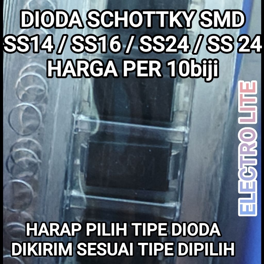10pcs DIODA SCHOTTKY SS14 SS16  SS24 SS34 IN5819 IN5820 IN5822