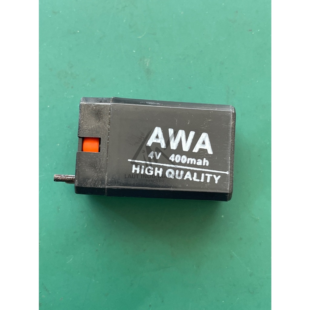 BATERAI AKI KERING 4V 400MAH AKI KERING 4 VOLT 400MAH UPS BATERAI 4VOLT 400 maH ups stabilizer