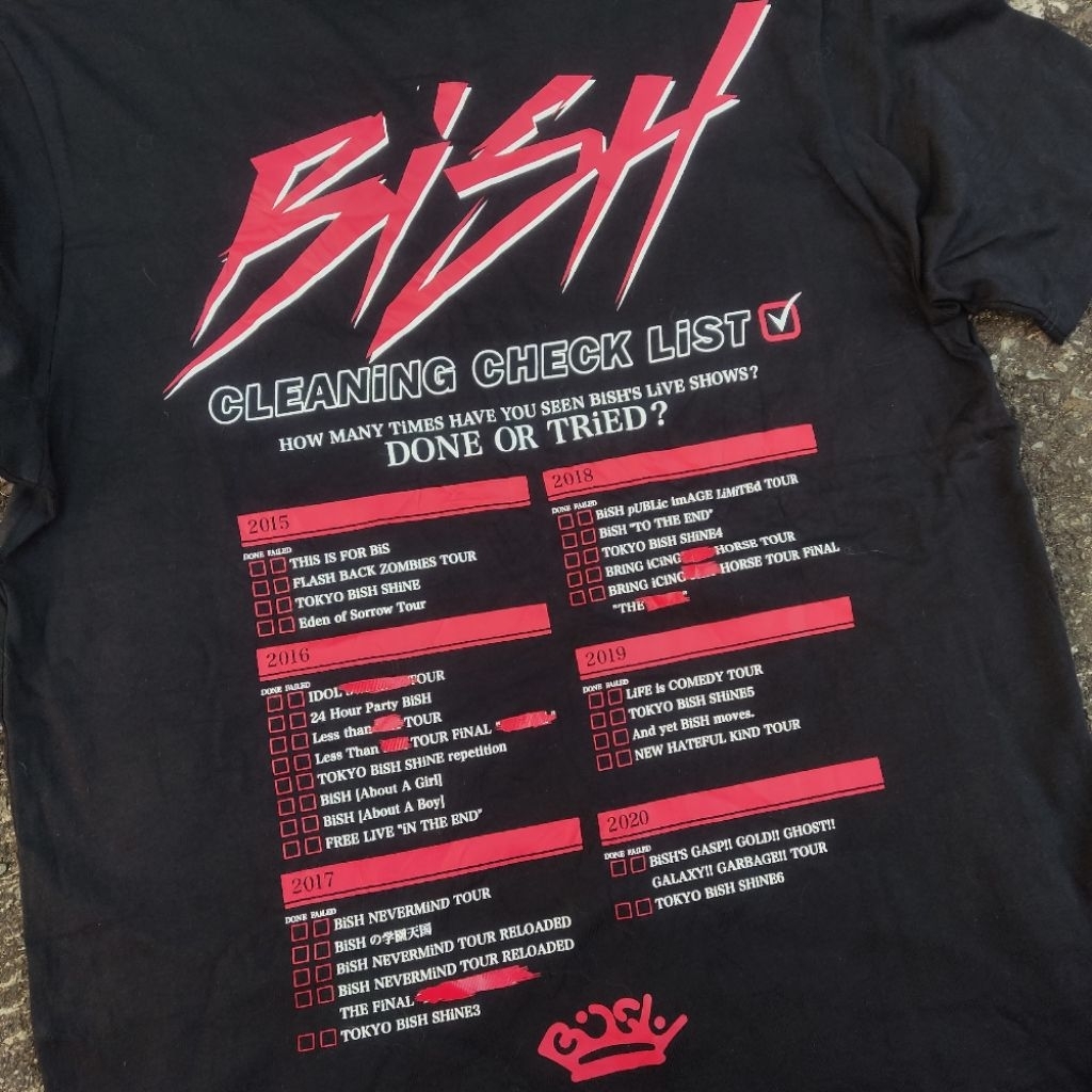 Wack, BiSH, BiS. Brand New Idol Sh1t, Brand New Idol Merch. Tshirt, Rubber Band, Lanyard, keychain, 